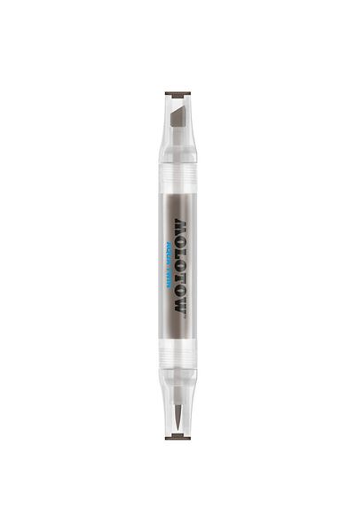 Molotow Marker Cu Varf Dublu Aqua Twin 1mm/2-6mm Warm Grey