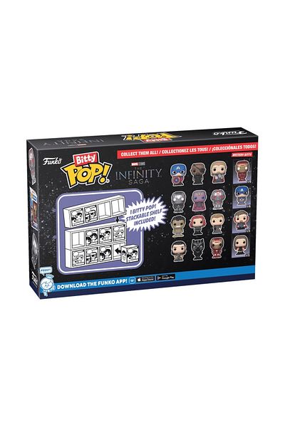 Funko Bitty Pop: Marvel- Iron Man 4pk