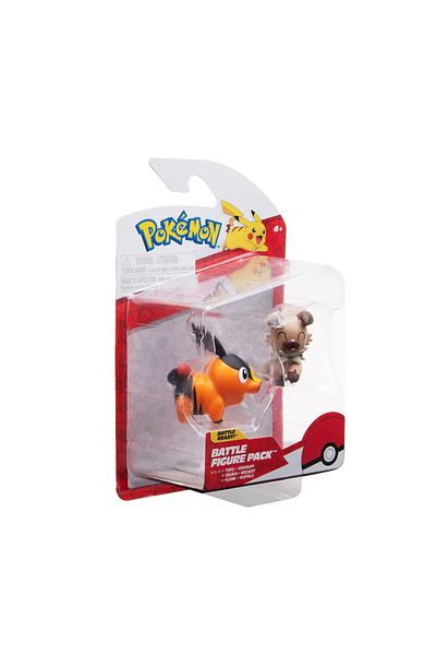 Pokemon - Set Of 2 Action Figures, (TEPIG & ROCKRUFF) S14