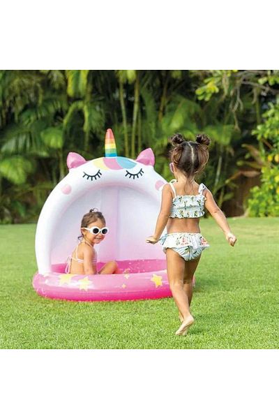 Intex Piscina Copii, Gonflabila, Caticorn, 102 Cm,