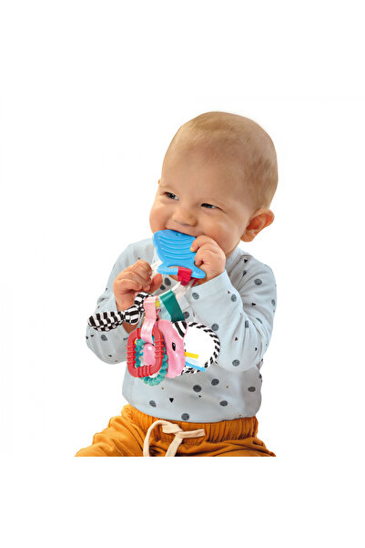 SES Creative Baby Sensory Toy - Katy Cat Activity Ring