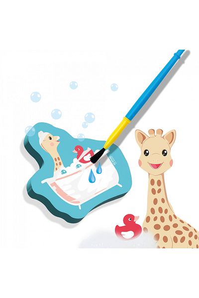 SES Creative Sophie The Giraffe - Color With Water In The Bath