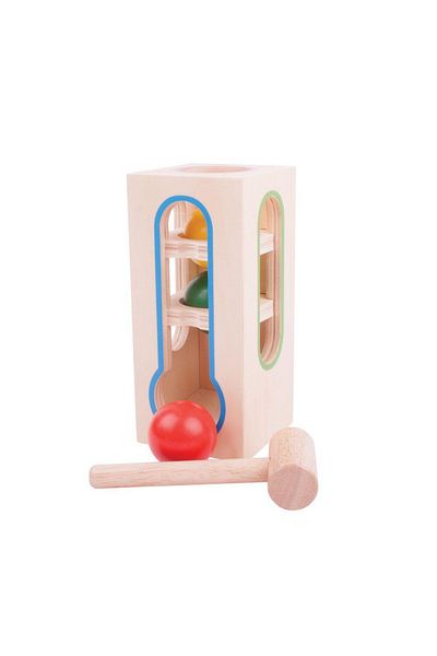 BIGJIGS Toys Dexterity Toy - Ball Tower
