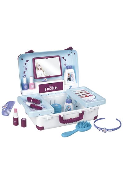 Smoby Frozen Beauty Vanity Cosmetic Bag Toy With Accessories