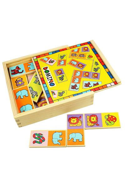 BIGJIGS Toys Dominoes For Kids