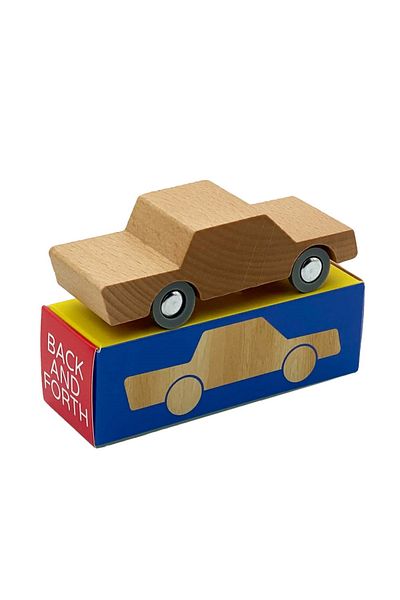 waytoplay Masinuta Handmade Din Lemn, , Natur