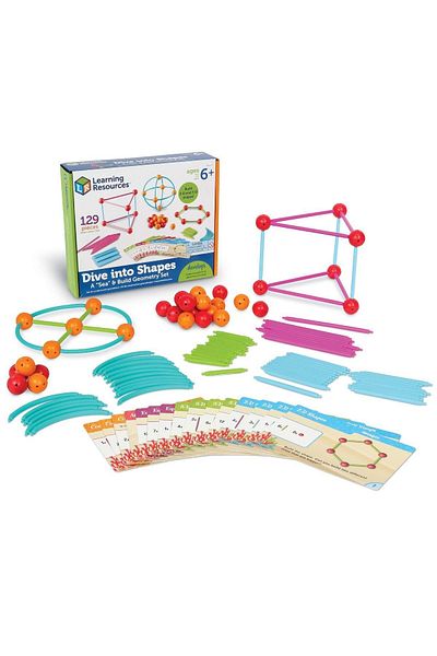 Learning Resources Set Constructie - Forme 3d