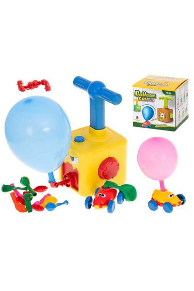 Micostore Interactive Toy For Children, Balloon Launcher, Moving Vehicles, 10 Balloons Included