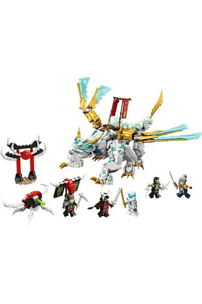 LEGO ® NINJAGO® Zane's Ice Dragon Creature 71786 - Building Set for Ages 10 and Up (973 Pieces)