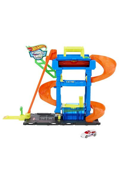 mattel Mașinuța Hot Wheels City cu Schimbătoare de Culoare Spalatoria