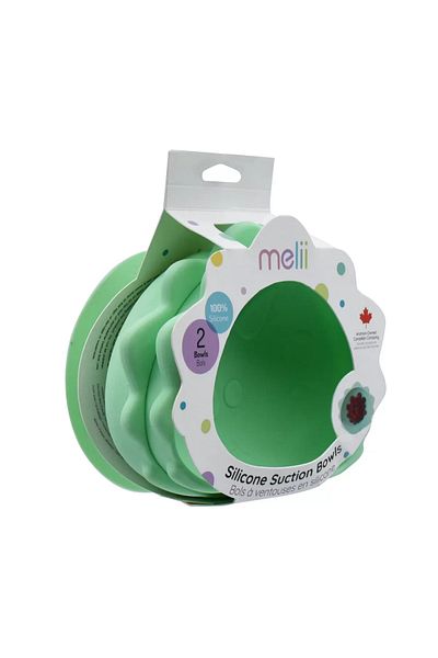 Melii Set 2 Castronele Cu Ventuza Silicon Model Dinozaur
