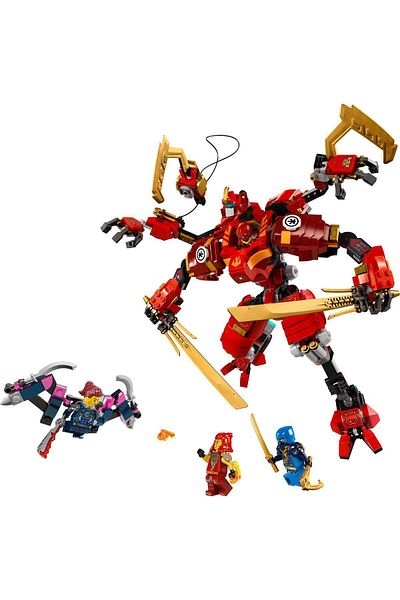 LEGO ® NINJAGO® Kai's Ninja Climbing Robot 71812 - Construction Set for Ages 9 and Up (623 Pieces)