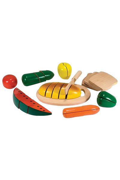 Melissa & Doug Joc de feliere a alimentelor din lemn Melissa și Doug