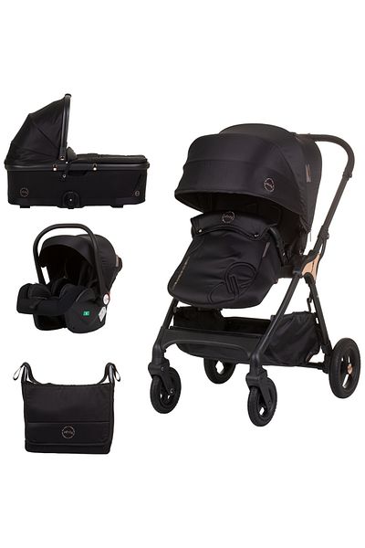 Chipolino Infinity 3 In 1 Stroller Obsidian