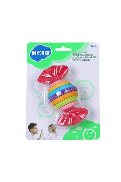 Jucarii Bebe Multicolored Candy Rattle