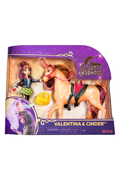 SPIN MASTERR Unicorn academy set unicorn cinder si papusa valentina
