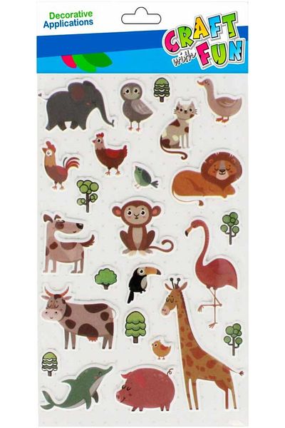 Micostore Domestic And Wild Animal Stickers