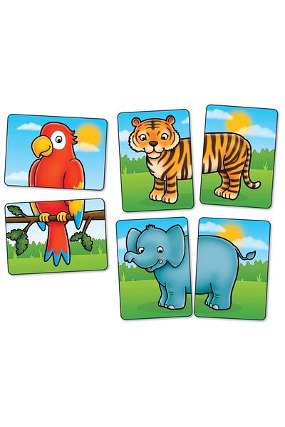 Orchard Toys Joc educativ Jungla - Jungle Heads & Tails