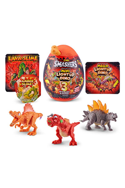 Smashers - Mini Ou surpriza, Dino Light-Up