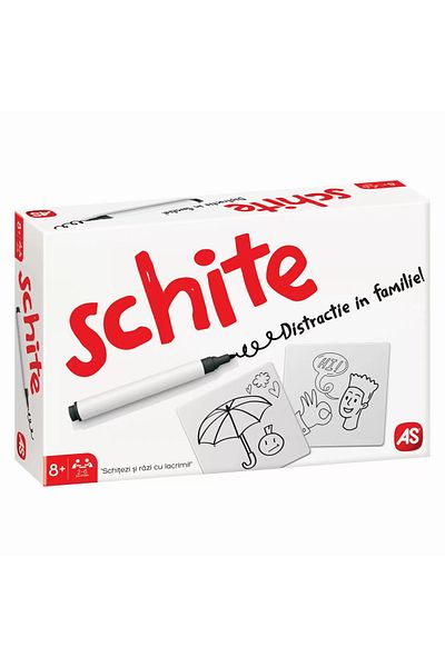 As Schite, Joc De Societate Si Familie - Schitezi Si Razi Cu Lacrimi, 8 Ani