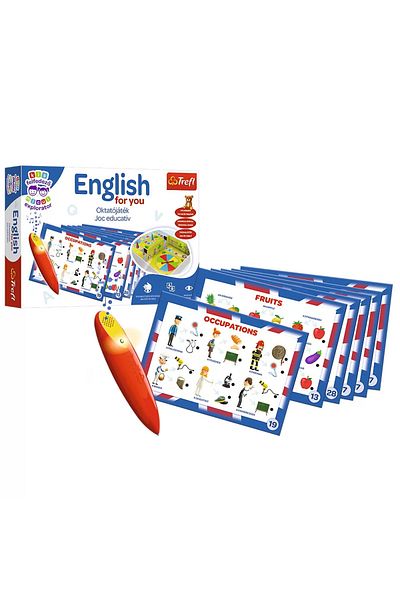 Trefl Joc Educativ Engleza Pentru Tine Cu Creion Magic