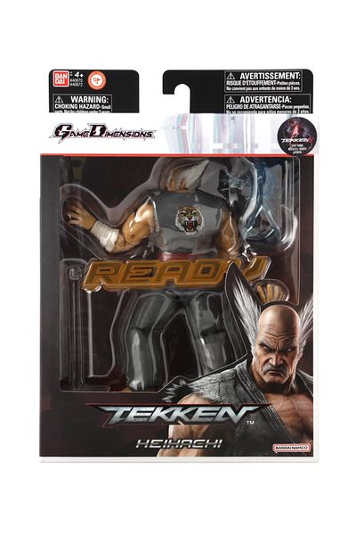 BANDAI Tekken figure Keihachi Mishima, 17cm,