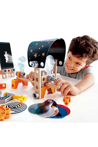 Hape Wooden Toy - Optical Science Laboratory (53 PIECES)