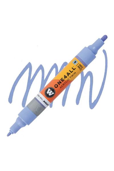 Molotow Acrylic Paint Marker, Dual Tip 1.5 And 4 Mm, One4all, Twin Pumpmarkers, 48 Colors