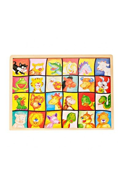 Fakopancs Large Wooden Puzzle, Match the Pictures