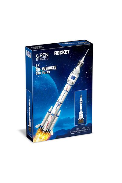 OEM Toy - Construction Sets - Rocket (303 PIECES)