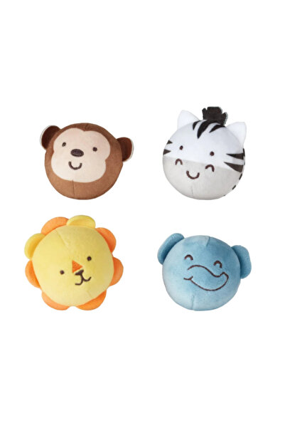 Melissa & Doug Set de jucării pentru bebeluși cu animale de safari