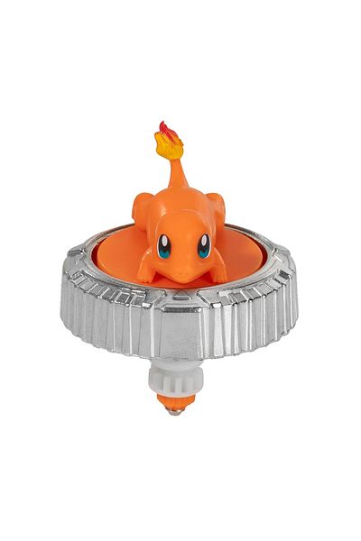 Pokemon - Set de joc Battle Spinner cu figurină, Charmander și Pok Ball