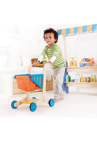 Hape Wooden Toy - Shopping Cart