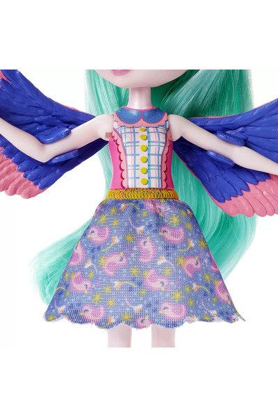 mattel Enchantimals City Tails Main Street Filia Finch Family