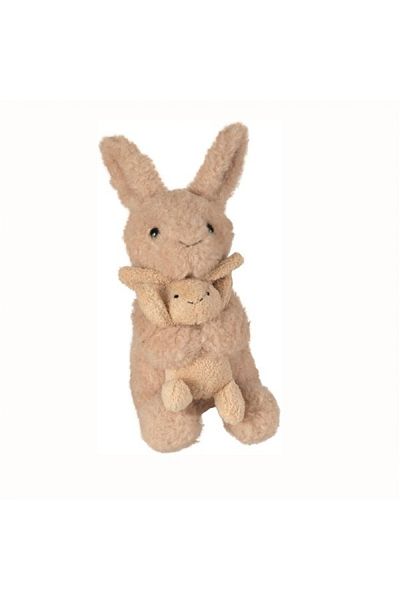 Egmont Toys Emile the Bunny with Baby, Plush Toy,