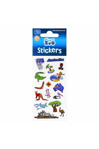 Micostore Travel around the world stickers, stickers for children's creative projects