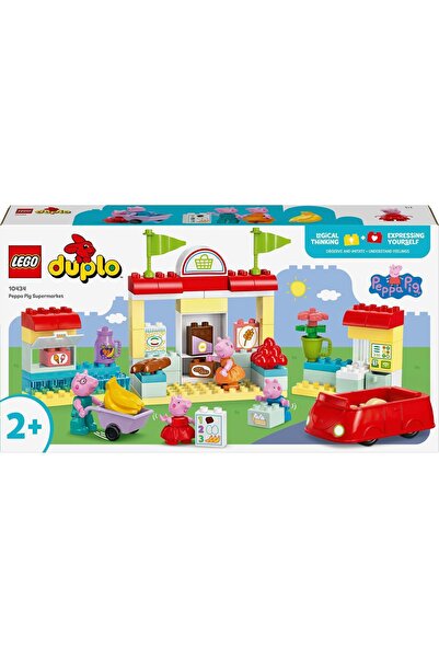 LEGO Duplo Peppa Pig Supermarket 10434 - Stavebnice pro děti od 2 let (70 dílků)