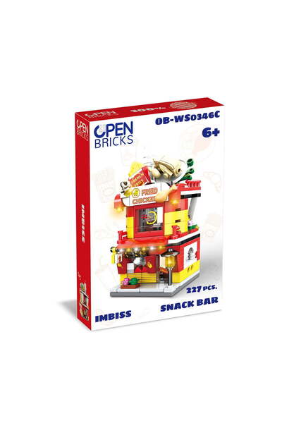 OEM Set de construcții - Mâncare rapidă de jucărie (227 piese)