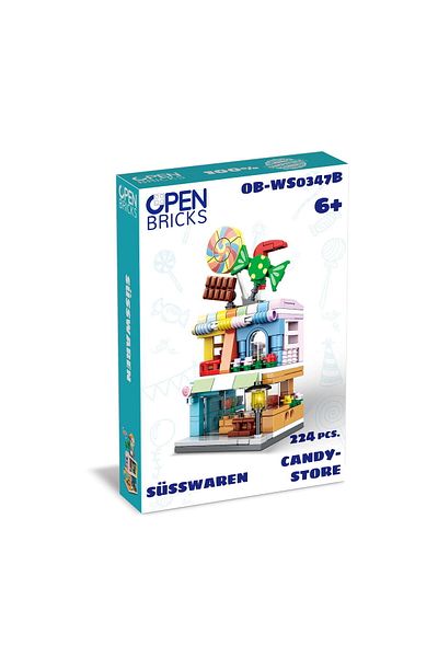 OEM Toy - Construction Sets - Candy Shop (224 PIECES)