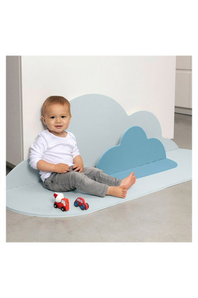 Quut Toys Covoras De Joaca, Saltea Din Spuma, Norisorul Albastru, 145 Cm