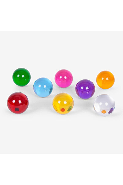 TickiT Sfere Senzoriale Acrilice Colorate, 8 Buc.,