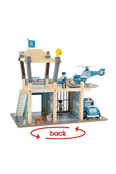 Hape Wooden Toy - Police Department Set