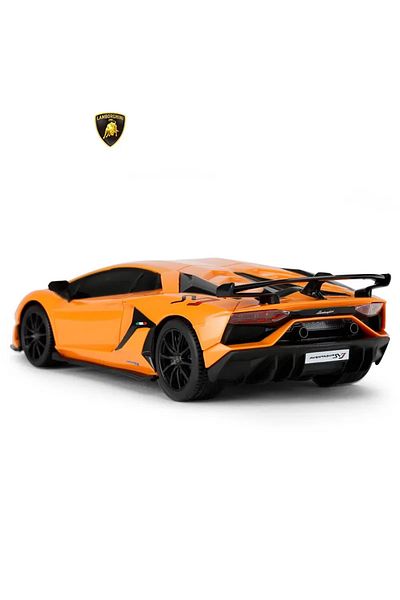 Rastar ORANGE LAMBORGHINI REMOTE CONTROL CAR WITH 1 TO 24 SCALE