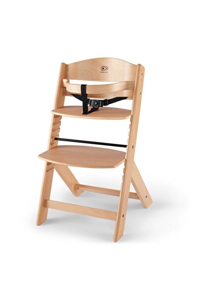 Kinderkraft Ξύλινη Καρέκλα Φαγητού Enock Φυσική