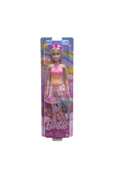 mattel Barbie Barbie Doll With Magical Unicorn Accessories