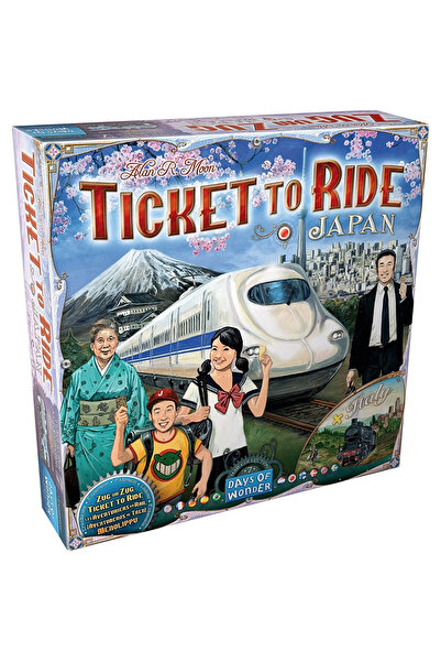 Ticket to ride Joc De Societate Map Collection: Italy & Japan, Extensie, Limb...