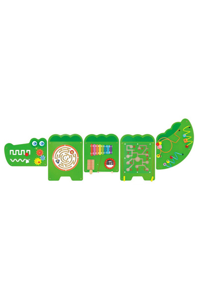 Viga Toys Jucarie De Perete Multifunctional Xxl, Crocodil (187 CM)