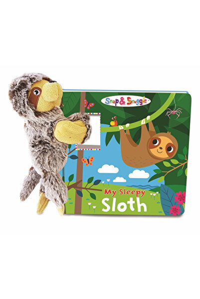 Buddy&Barney Ο Υπνηλίας μου Βραδύποδας - Λούτρινο Παιχνίδι και Βιβλίο στα Αγγ...