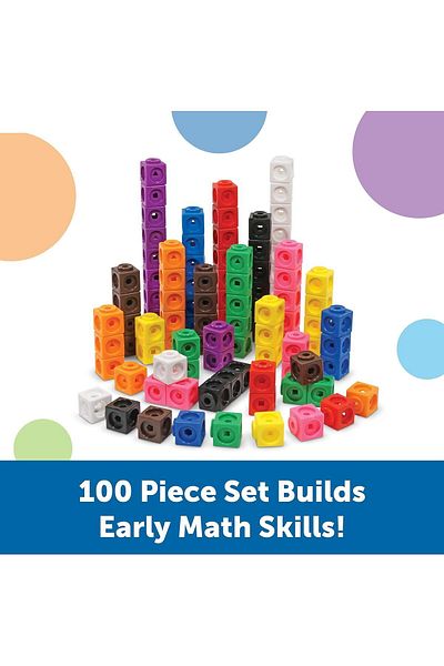 Learning Resources Cuburi LR-MathLink®, set de 100