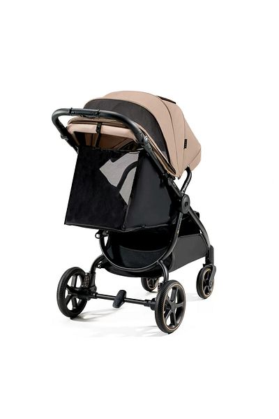 Kinderkraft Sport Stroller, Ultra Compact, Mitzy, 0-22 Kg, Linen Beige